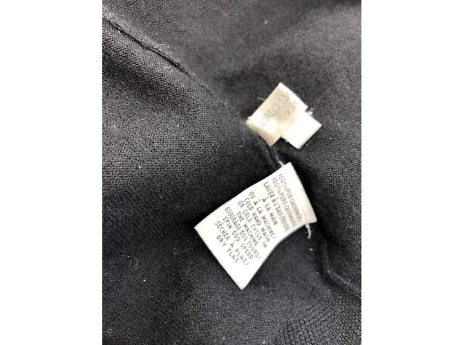 Suéter de cuello de tortuga Eric Bompard en cachemir negro S - vista 8