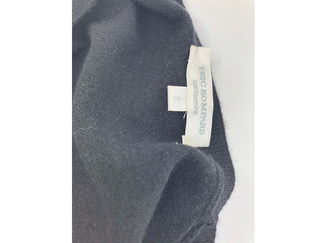T-shirt Eric Bompard nera in cashmere e seta Taglia S Nero - vista 6