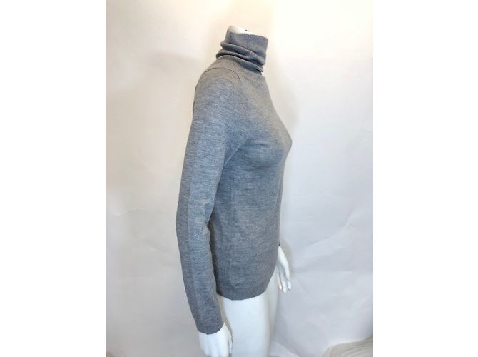 Jersey de cuello alto Eric Bompard de cachemir gris S - vista 3