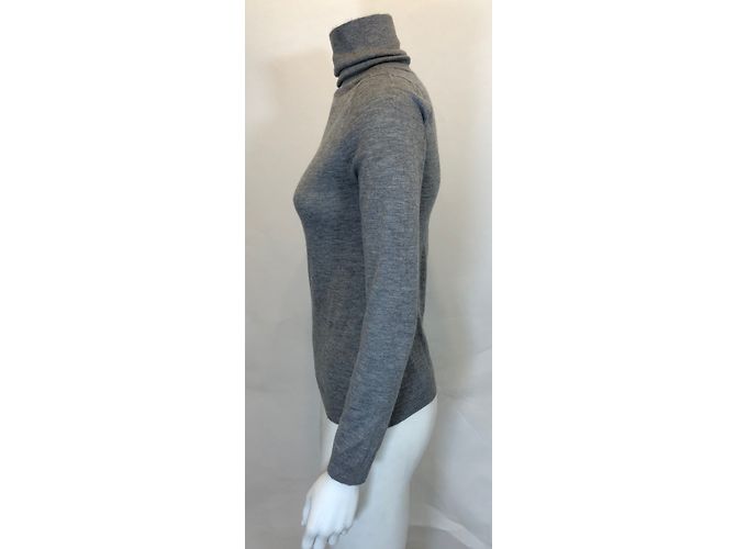 Jersey de cuello alto Eric Bompard de cachemir gris S - vista 5