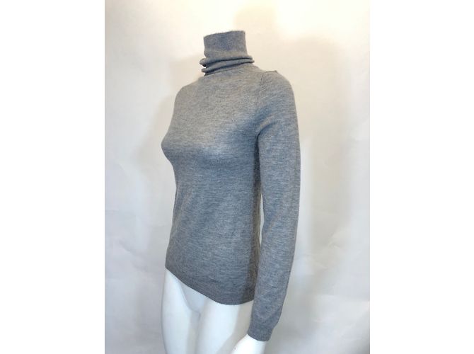 Jersey de cuello alto Eric Bompard de cachemir gris S - vista 6
