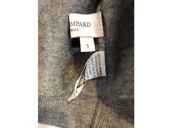 Jersey de cuello alto Eric Bompard de cachemir gris S - vista 9