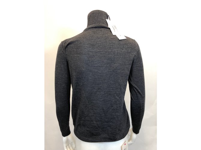 Tomas Maier Rollkragenpullover Graue Wolle - Ansicht 4