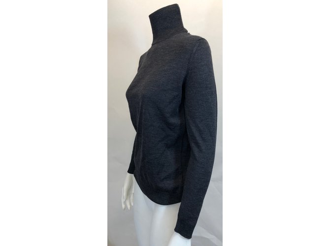 Tomas Maier Rollkragenpullover Graue Wolle - Ansicht 5