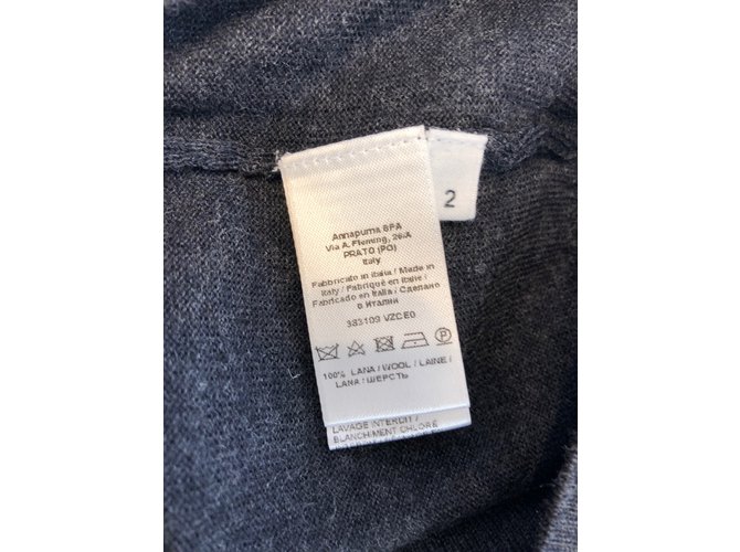 Tomas Maier Rollkragenpullover Graue Wolle - Ansicht 8