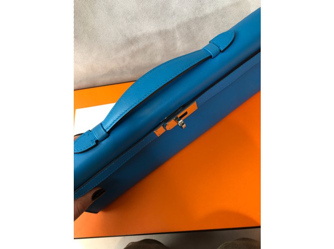 Hermès Corte de kelly Azul marino - vista 17