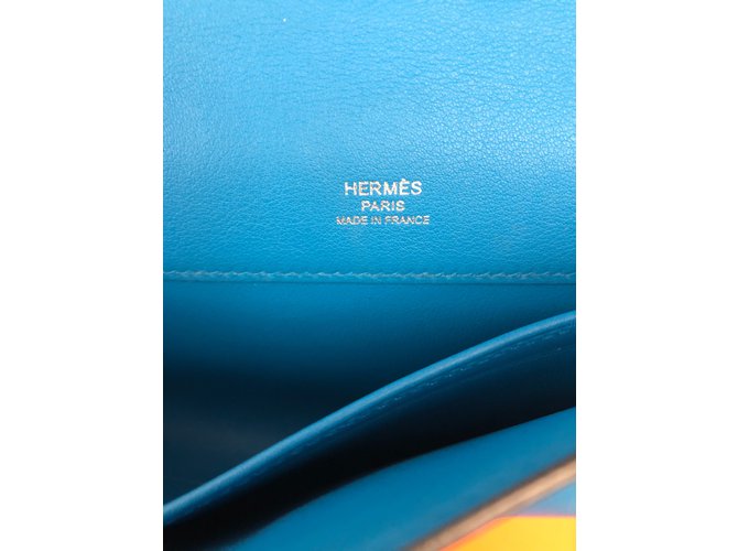 Hermès Corte de kelly Azul marino - vista 19