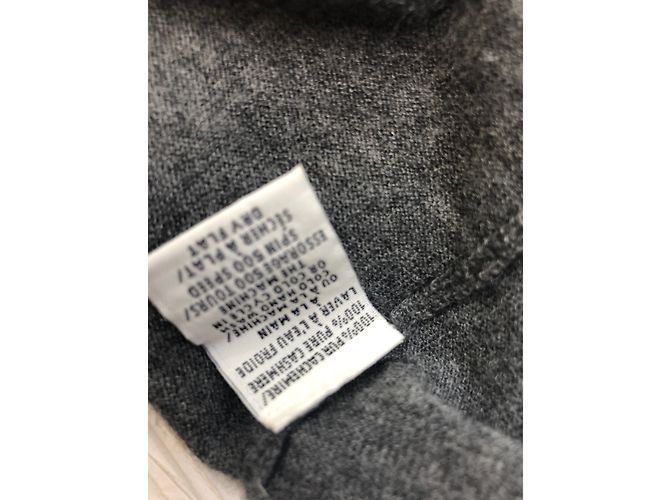 Camiseta Eric Bompard de cachemira gris manga 3/4 Talla S - vista 7