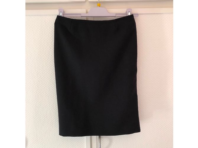 Joseph Bleistiftrock Schwarz aus Polyester Größe 34 - Ansicht 3