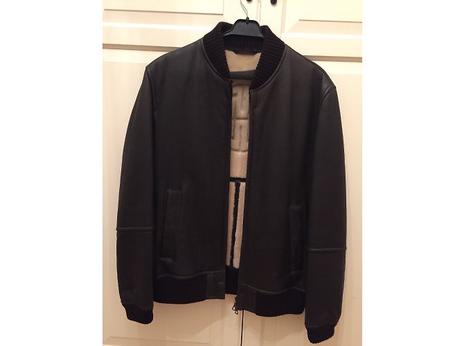 Hugo Boss Giacca in pelle Bomber - vista 5