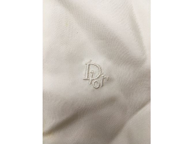 Bufanda Dior de seda blanca crema Blanco Crudo Blanco roto - vista 3