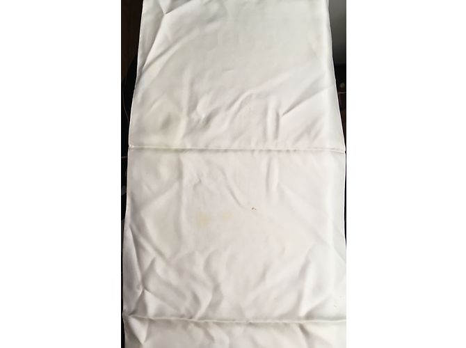 Bufanda Dior de seda blanca crema Blanco Crudo Blanco roto - vista 7
