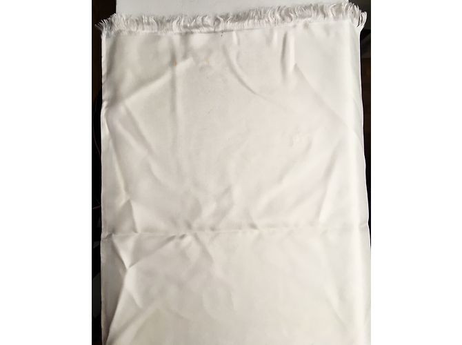 Bufanda Dior de seda blanca crema Blanco Crudo Blanco roto - vista 8