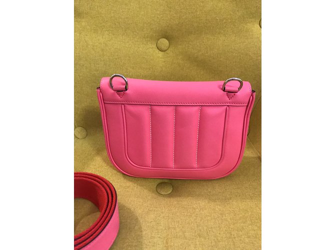 Hermès mini Berline Rosa - vista 2