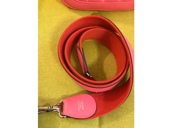 Hermès mini Berline Rosa - vista 3