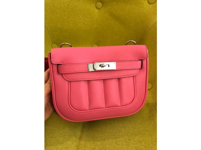 Hermès mini Berline Rosa - vista 7