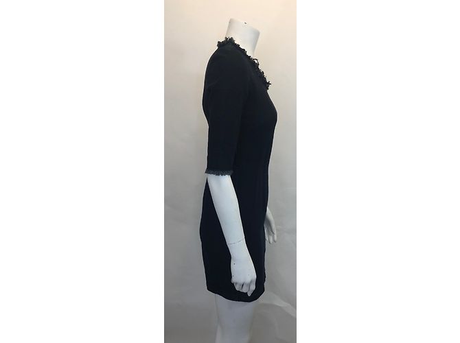 Abito in denim Isabel Marant Etoile blu navy - vista 3