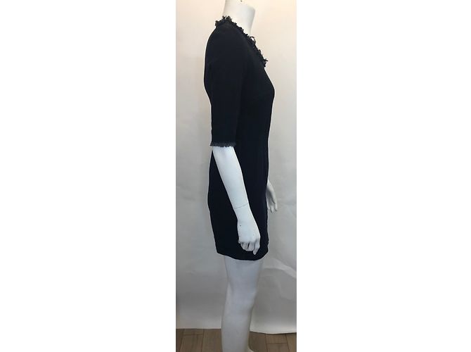 Abito in denim Isabel Marant Etoile blu navy - vista 4