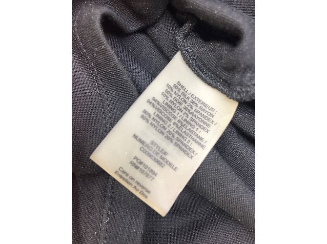 Vestito Alice + Olivia in seta nylon e rayon nero XS - vista 8