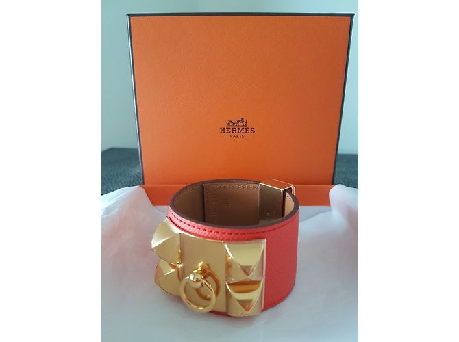 Hermès Armband Collier de chien Rot - Ansicht 10