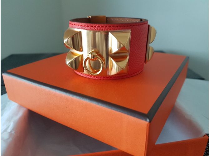 Hermès Armband Collier de chien Rot - Ansicht 11