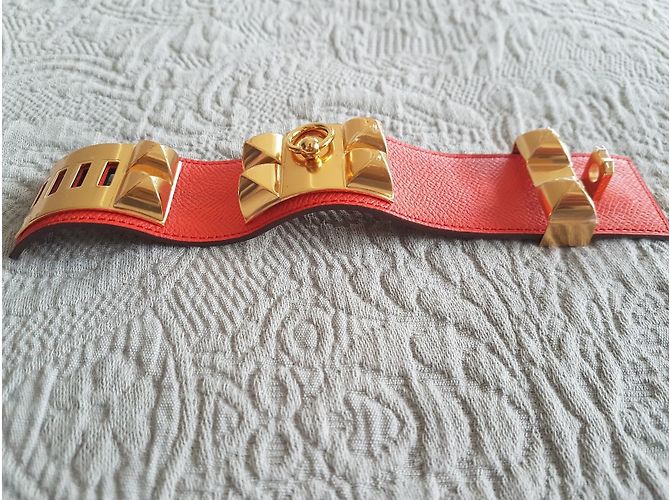 Hermès Armband Collier de chien Rot - Ansicht 3