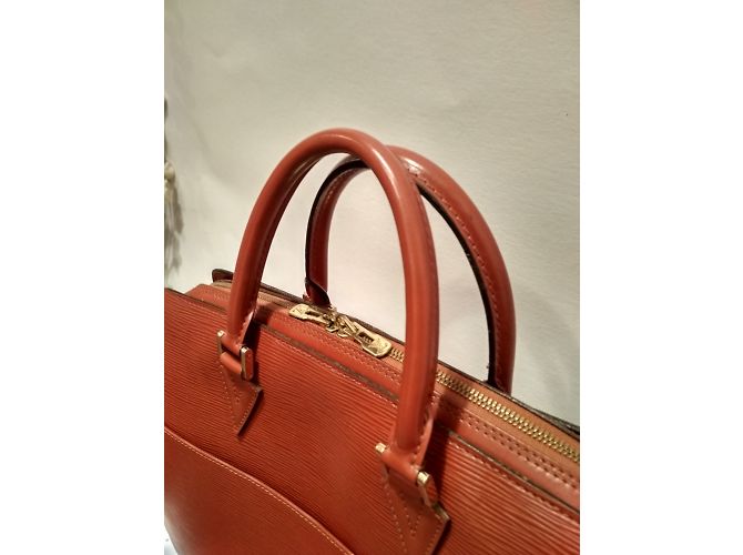 Louis Vuitton Cartella "Sorbonne" in pelle Epi. - vista 8
