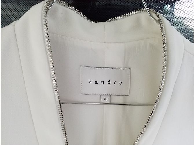 Sandro Blazer mit Reißverschluss - Ansicht 3