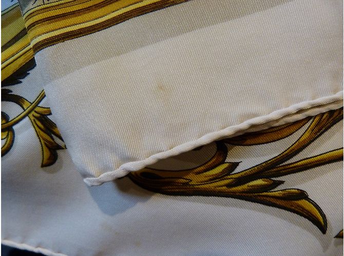 Hermès zodíaco Preto Dourado Amarelo - vista 8