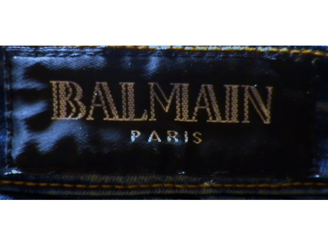 Vaqueros Biker Balmain Azules Algodón - vista 4