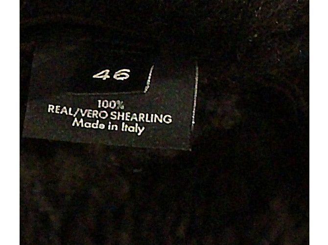 Gucci Abrigo de piel piel de oveja volteada - vista 4
