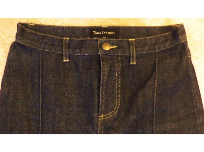 Vaqueros Tara Jarmon negros de algodón talla 36 - vista 2