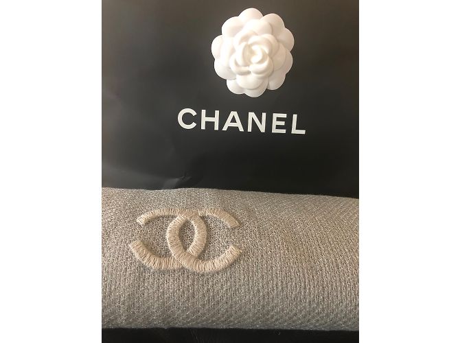 Chanel Lenços Cinza - vista 4