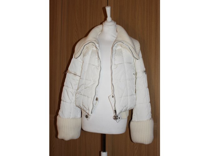 Chanel Chaqueta de esquí de la vendimia Blanco - vista 3