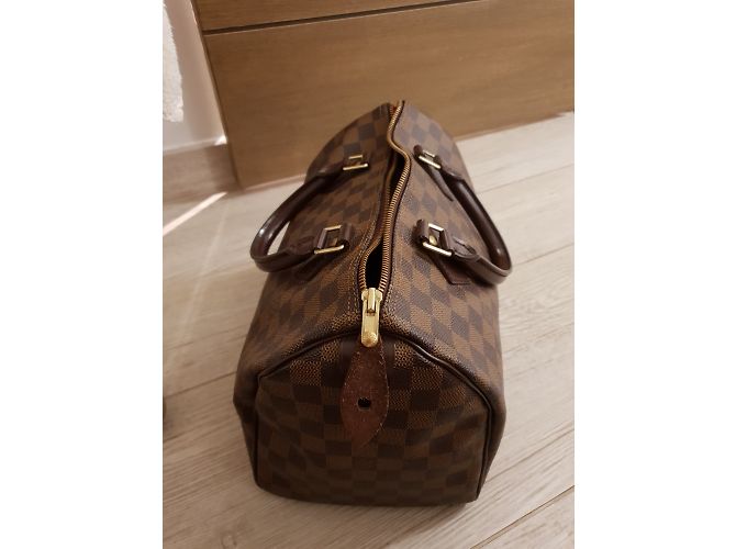 Speedy Louis Vuitton Schnell 30 Dunkelbraun - Ansicht 3