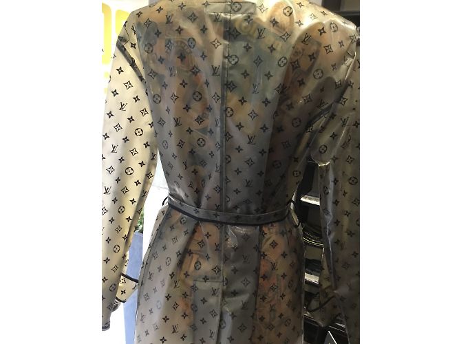 Louis Vuitton Doppio petto Grigio antracite - vista 9