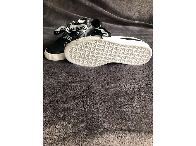 Baskets Puma Noir Blanc - vue 3