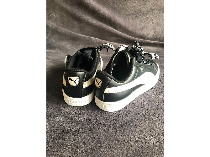 Baskets Puma Noir Blanc - vue 4