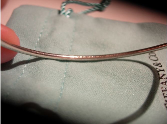 Bracciale Tiffany & Co Open Heart Elsa Peretti Argento - vista 4