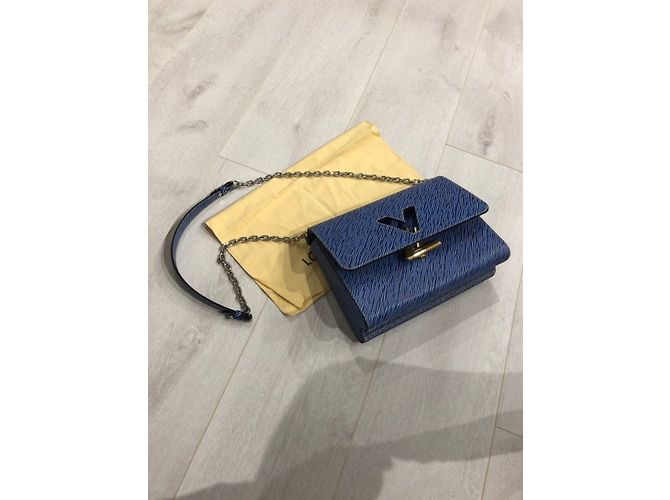Louis Vuitton Twist GM Denim Light Epi Leder Blau - Ansicht 19