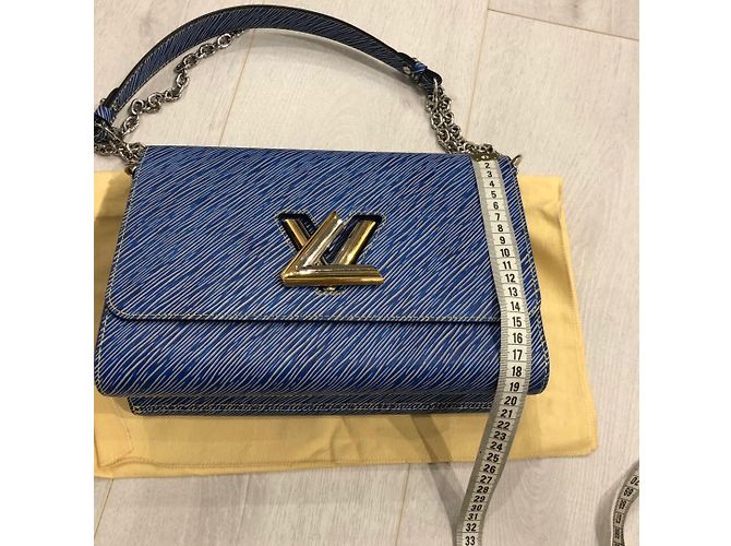 Louis Vuitton Twist GM Denim Light Epi Leder Blau - Ansicht 2