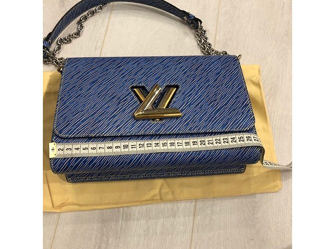 Louis Vuitton Twist GM Denim Light Epi Leder Blau - Ansicht 3