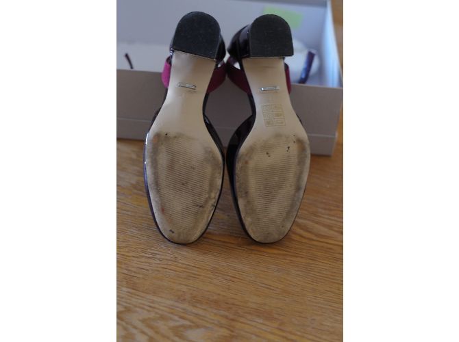 Carvela pumps strappy in vernice bordeaux Bordò - vista 7