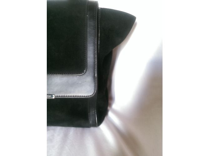 Borsa Bcbg Max Azria nera in scamosciato e poliuretano Nero - vista 5