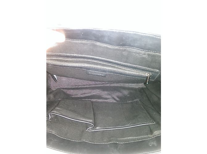 Borsa Bcbg Max Azria nera in scamosciato e poliuretano Nero - vista 6