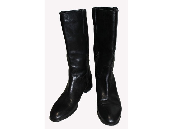 Ann Tuil Botas Negro - vista 3