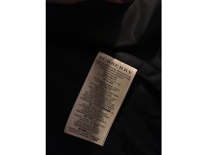 Burberry Abrigo de lana - vista 10