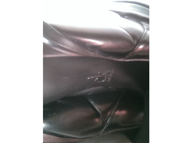 Calvin Klein Gefütterte Stiefeletten Schwarz Kunstleder - Ansicht 6