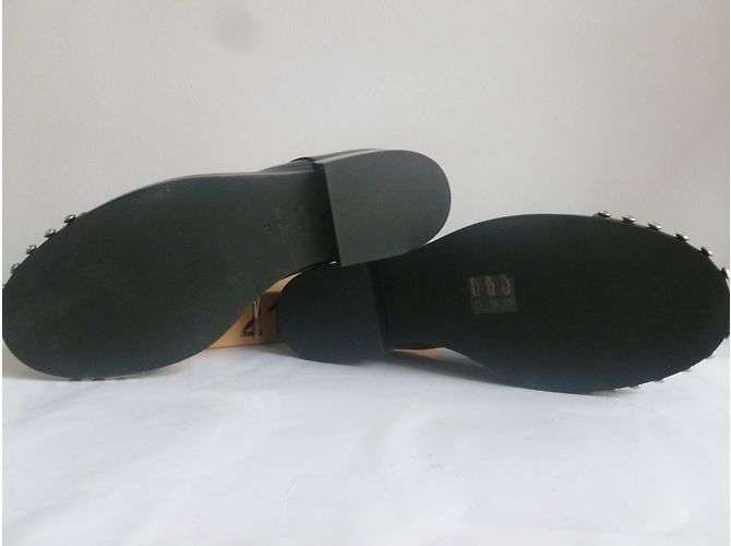 Autre Marque Scarpe derby in vera pelle Nero - vista 5