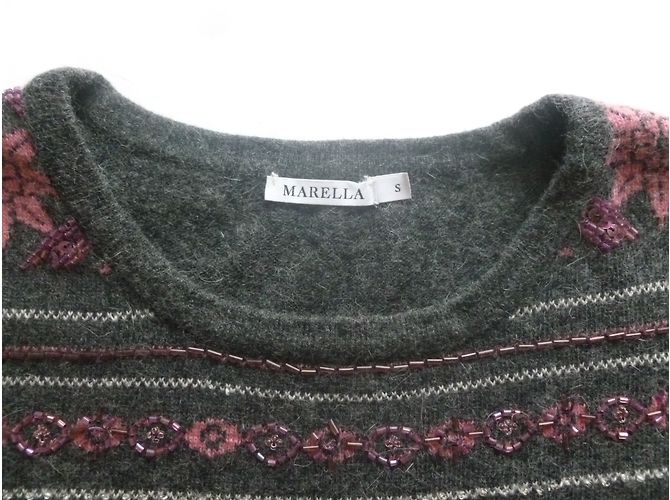 Marella Suéter de mezcla de Casgmere Gris antracita - vista 3